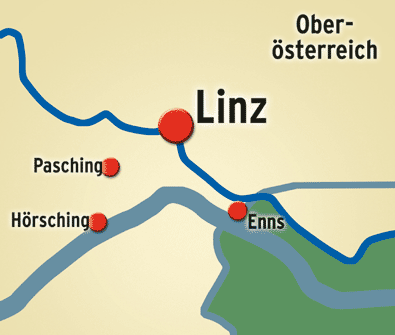 Liefergebiet Oberösterreich