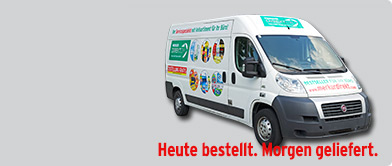 Merkur Direkt Zustellwagen